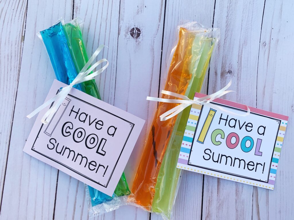 End of the Year Student Gift Tags and Summer Activity Books - Tejeda's Tots